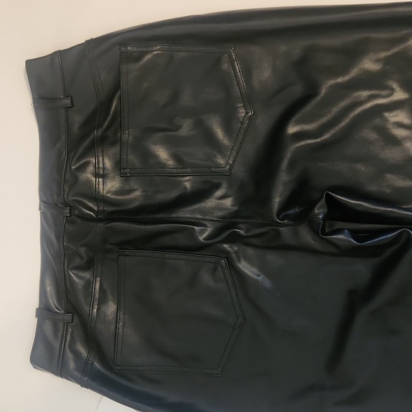 89th+Madison Faux Leather Legging Pants New With Tags - Picture 6 of 7